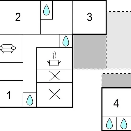 4 Bedroom In La Presqu' Feriehus *